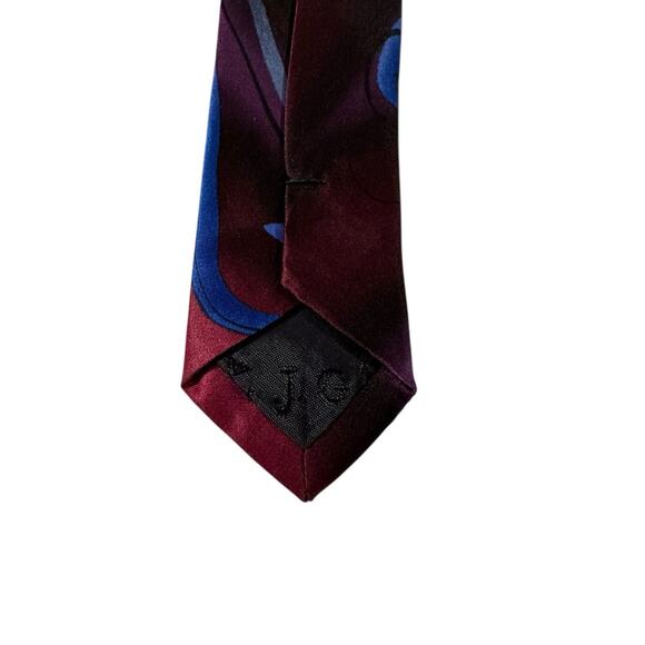 J Garcia Banyan Trees Collection Fourteen Vintage 1996 Necktie 100% Silk - Picture 7 of 7